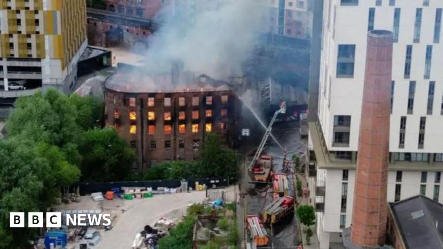 Manchester Oxford Road Train Delays Due to Hotspur Press Fire