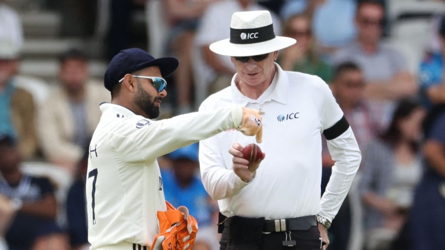 Rishabh Pant reprimanded by ICC for disputing umpire's decision in India vs England Test