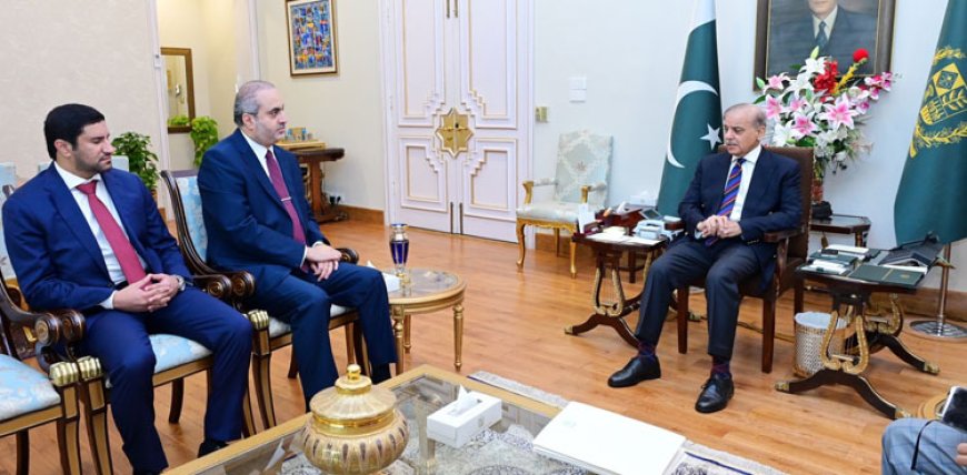 Prime Minister Shehbaz Sharif Meets Qatari Envoy to Express Solidarity