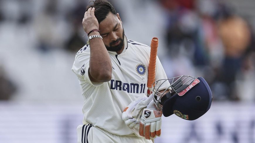 Rishabh Pant reprimanded by ICC for dissent at umpire's decision in India vs England Test