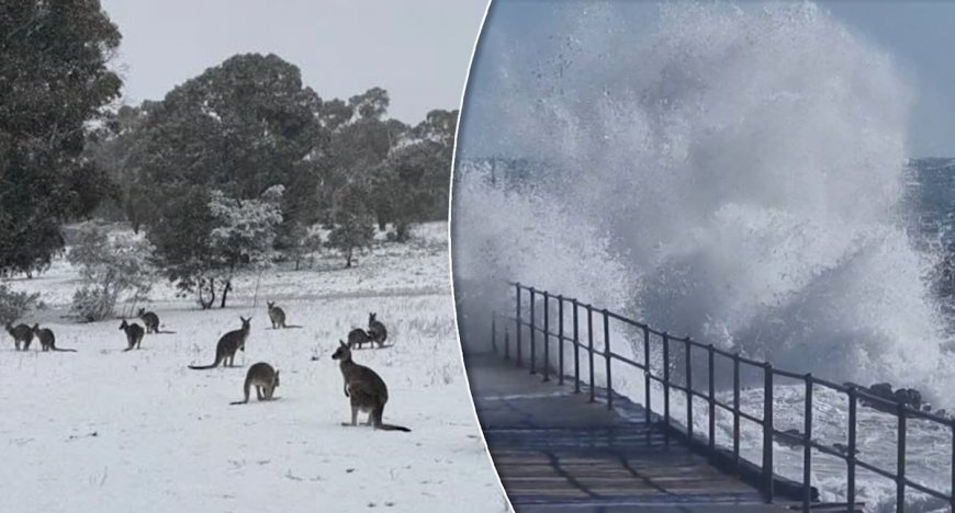 Millions of Australians Warned of 'Double Whammy' Winter Weather Ahead
