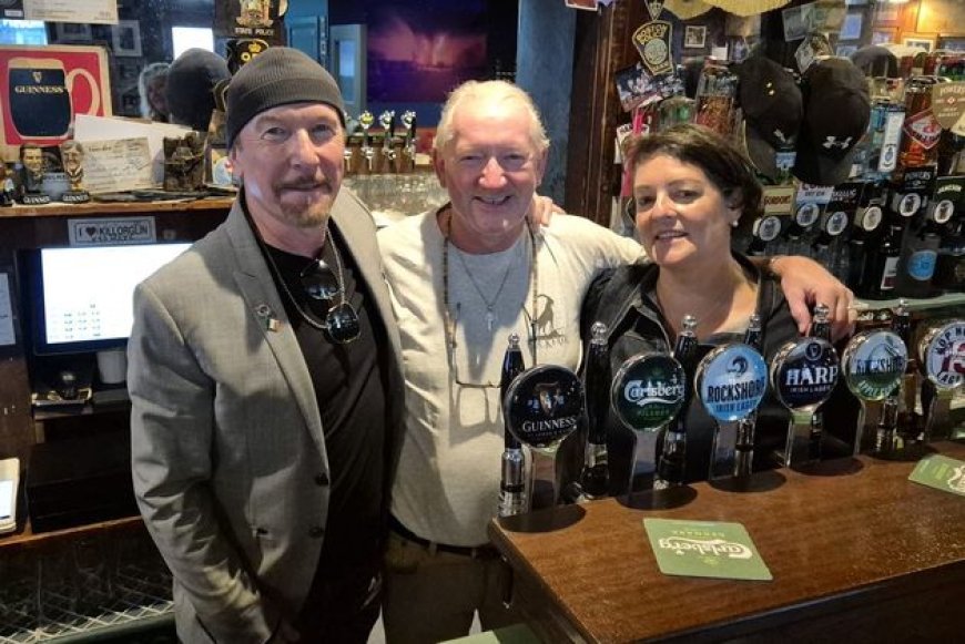 U2's The Edge Celebrates Irish Citizenship in Kerry