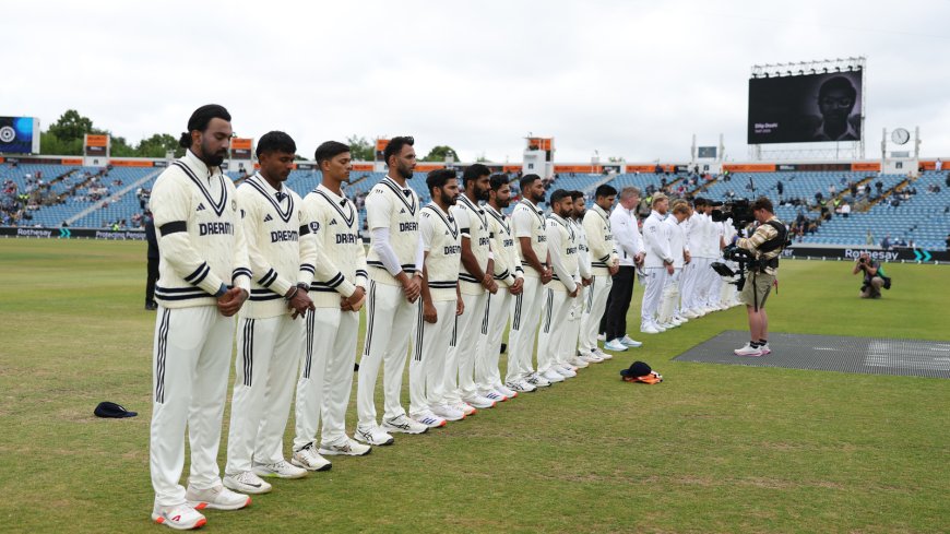 Why India and England Players Wore Black Armbands at Headingley Test
