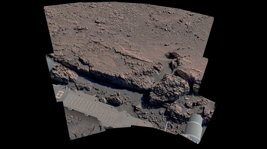 Curiosity Mars Rover Explores Boxwork Region Formations
