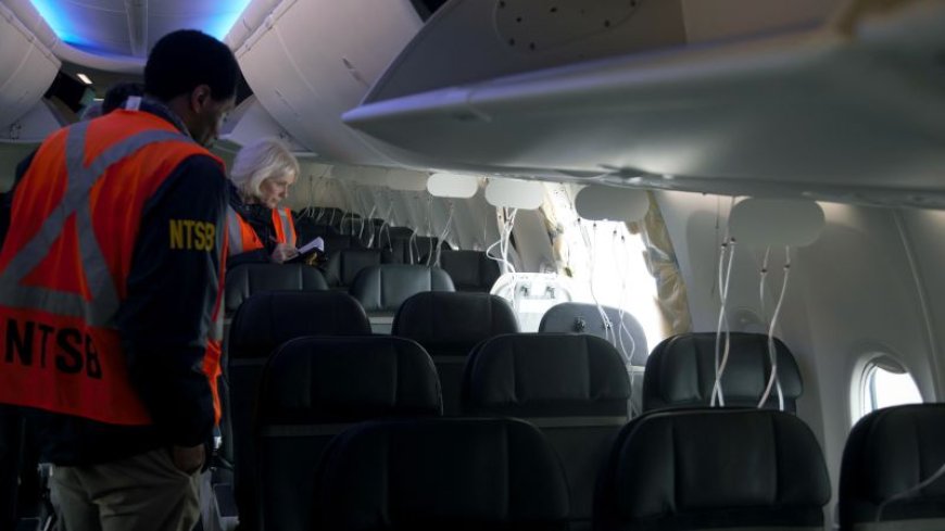 NTSB to Investigate Boeing 737 Max Door Plug Incident