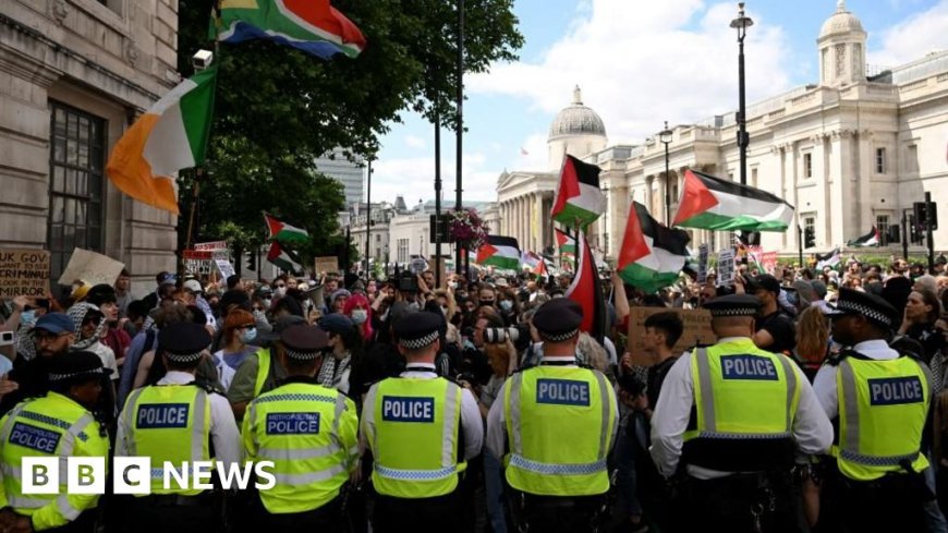 Seven People Charged After Protest in Central London