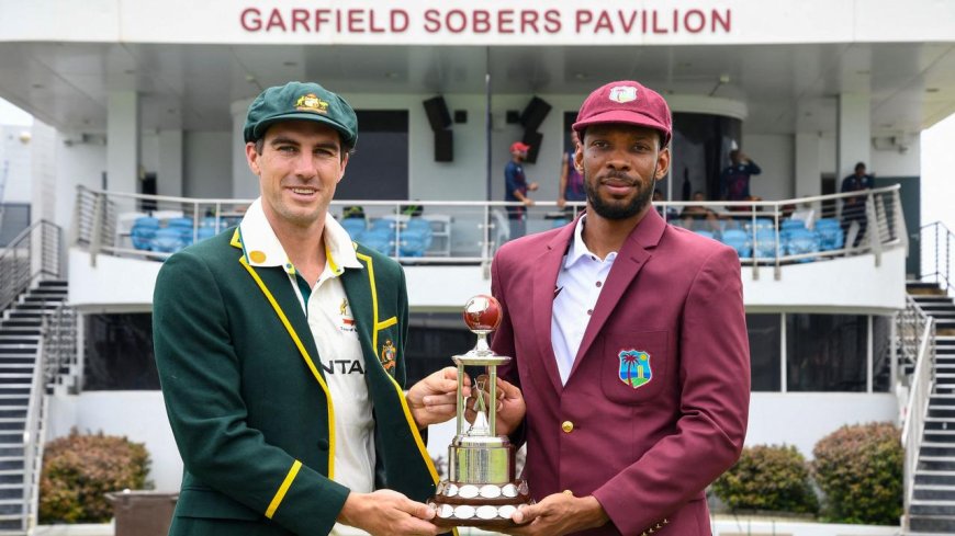 Australia's Pat Cummins confirms bowling lineup for first Test against West Indies