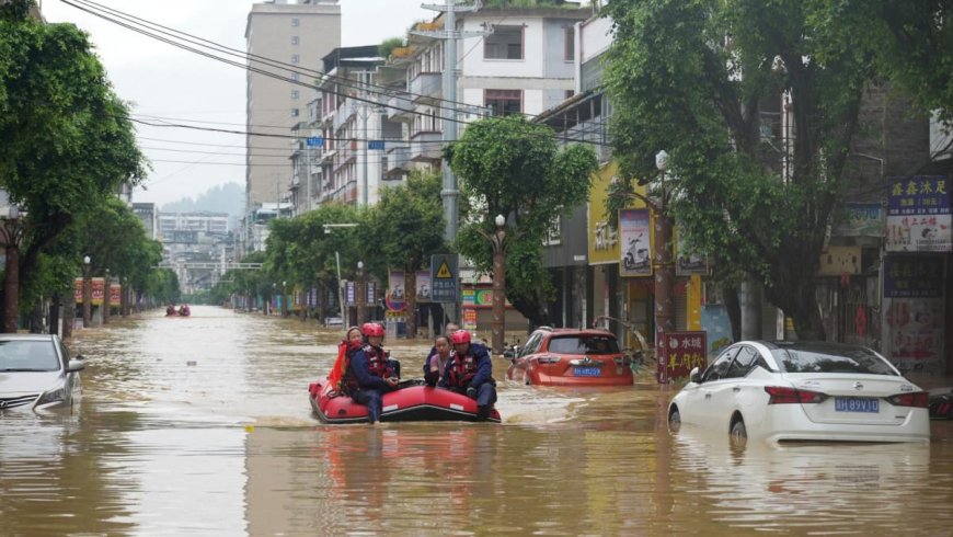 Over 80,000 People Evacuated Due to Severe Flooding in Southwest China