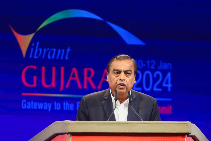 Reliance Aims to Become a Deep-Tech and Advanced Manufacturing Company, Says Mukesh Ambani