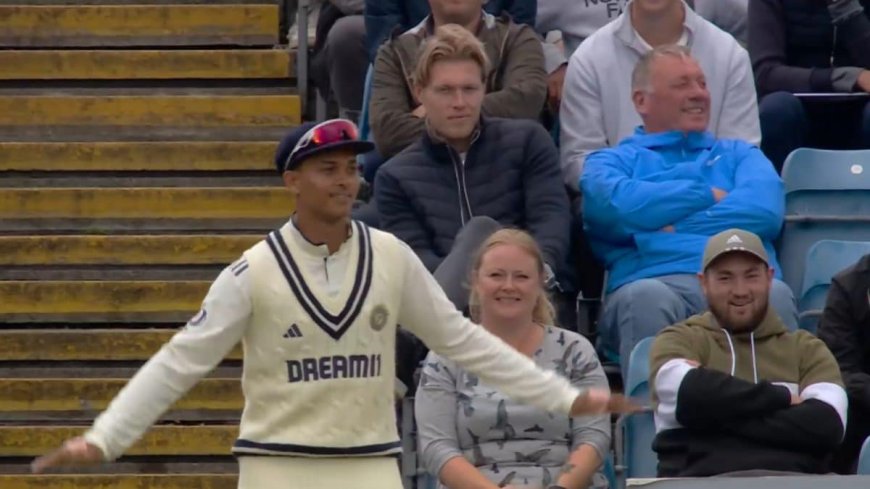 Yashasvi Jaiswal Criticized for Dancing in Front of English Fans After Dropping 4 Catches