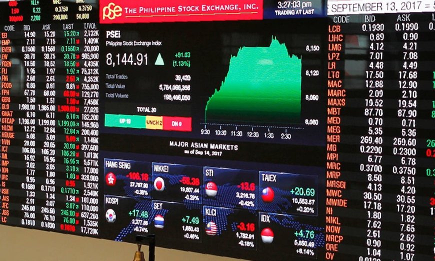 Philippine Stock Exchange Index Rises on Hopes of Ceasefire