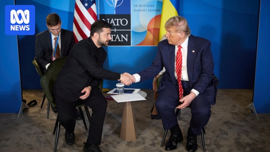 Trump and Zelenskyy Discuss Defence Spending at NATO Summit