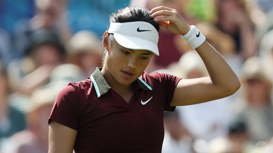 Emma Raducanu loses to Australian teenager Maya Joint at Eastbourne ahead of Wimbledon