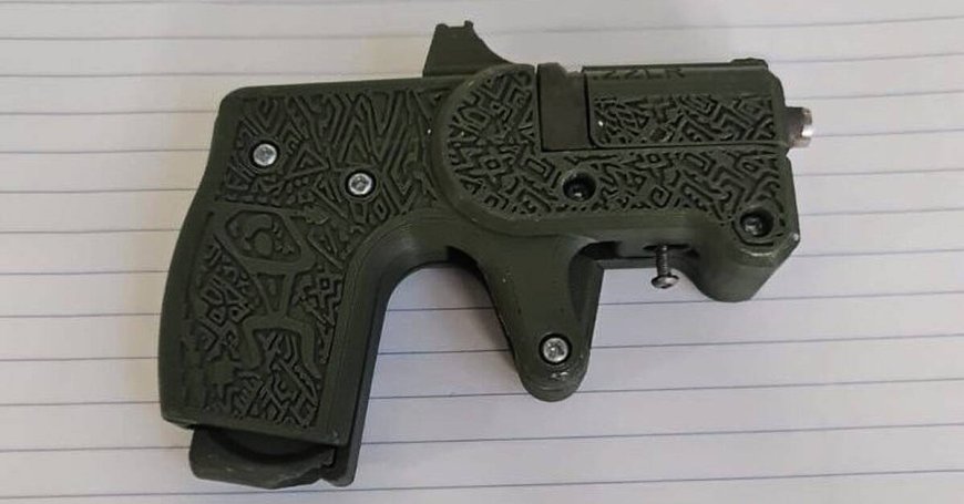 Man in his 20s charged after 3D-printed pistol seized in Dublin