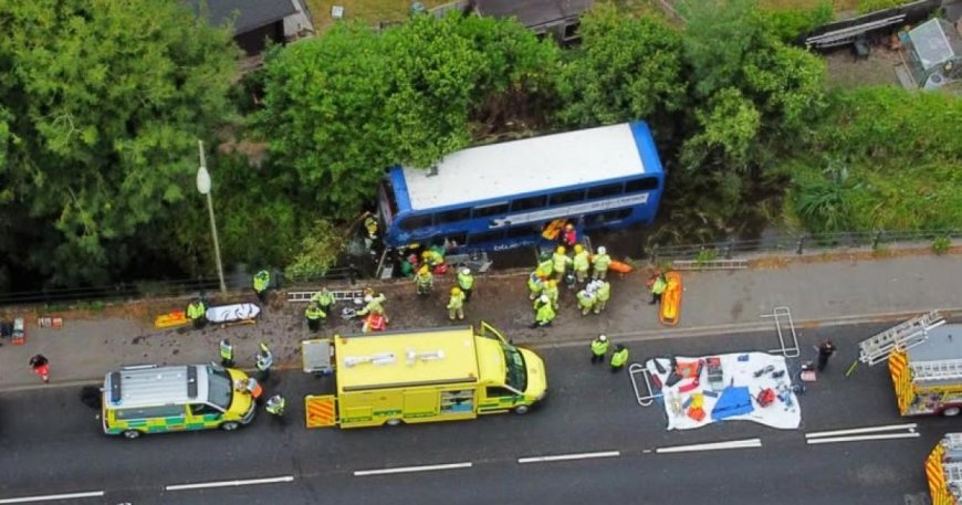 Children Injured in Bishopstoke Road Bus Crash
