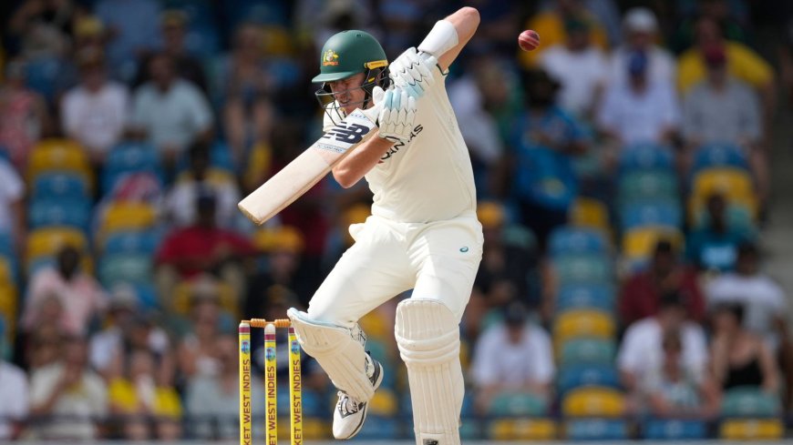 Australia dismissed for 180 in West Indies Test opener