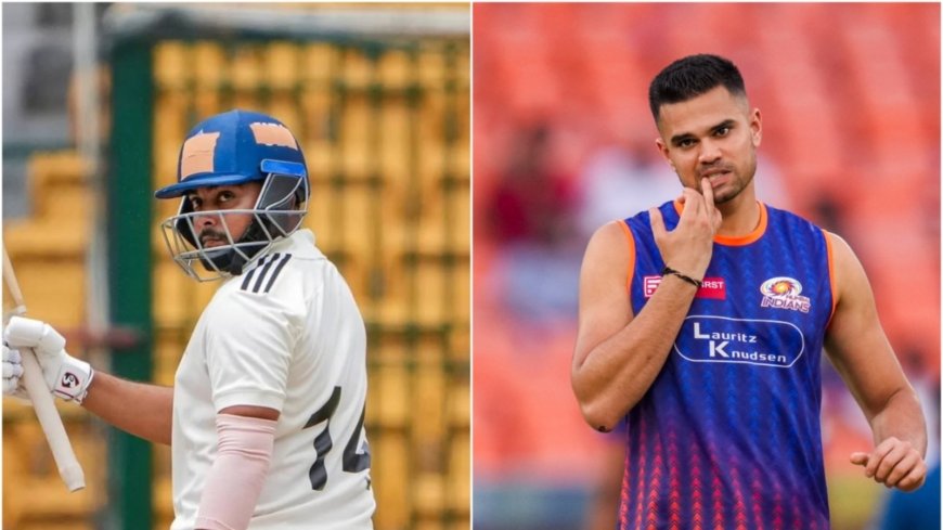 Prithvi Shaw and Arjun Tendulkar aim for World Cup glory with Team India