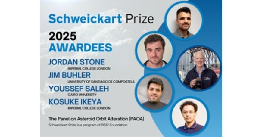Imperial College London Student Wins B612 Foundation's Schweickart Prize for Asteroid Defense Proposal