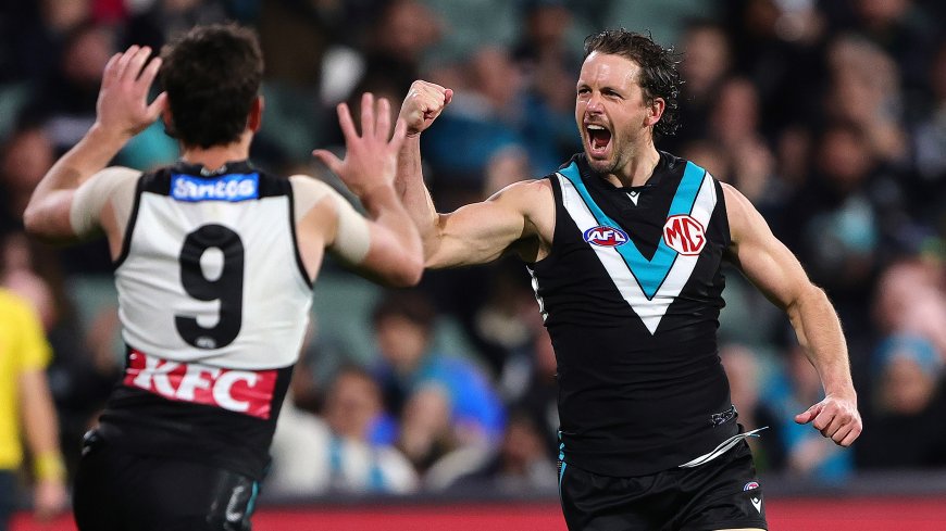 Carlton Suffers Heavy Defeat Against Port Adelaide in AFL Match