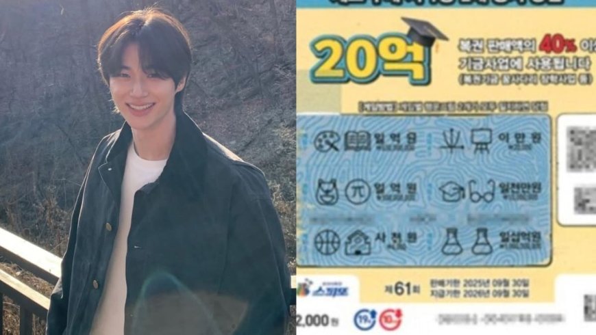 South Korean Couple Wins S$1.8mil Lottery Prize After Wife Dreamed of Actor Byeon Woo Seok