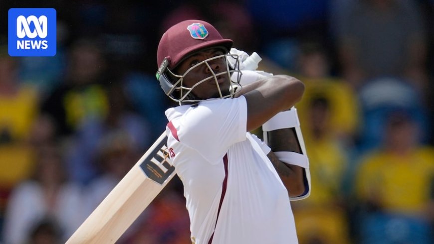 West Indies' Shai Hope and Roston Chase shine in first Test against Australia