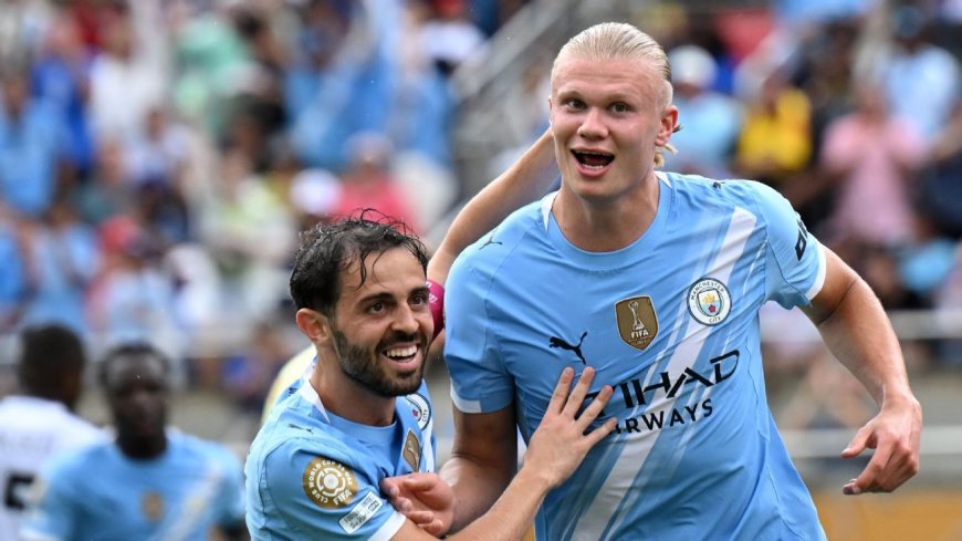 Erling Haaland Scores 300th Goal as Man City Beats Juventus 5-2