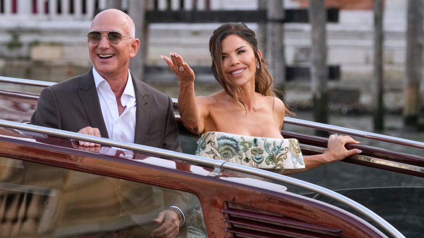 Jeff Bezos's Venice Wedding Kicks Off with Star-Studded Bash Amid Protests