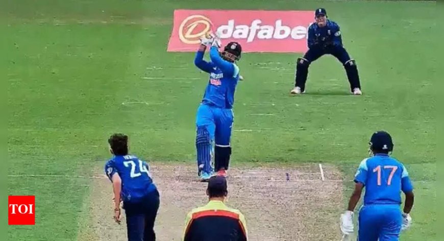 Vaibhav Suryavanshi's Exciting Debut: Five Sixes Light Up U19 ODI in England