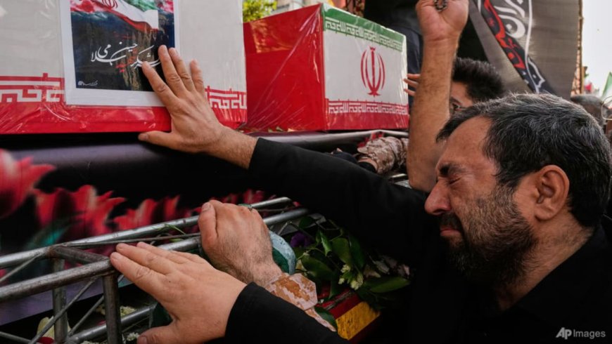 Iran Holds State Funeral for Military Commanders Slain in Conflict with Israel