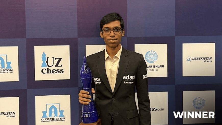 Praggnanandhaa Emerges Victorious in UzChess Cup After Epic Comeback