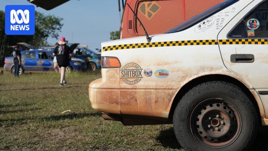Sh**box Rally drivers reach Darwin for charity auction after epic road trip