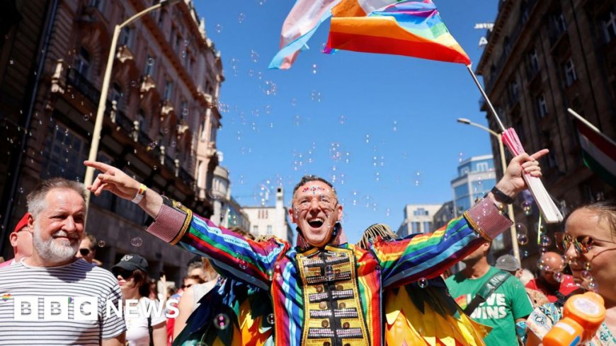 Hungary Pride March Proceeds Despite Orban's Threats