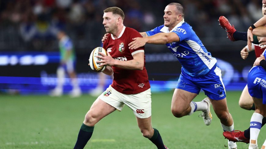 Finn Russell Shines in Lions Win as Tomos Williams Injured in Victory over Force