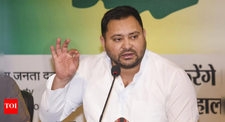 Tejashwi Yadav Accuses PM Modi of Plotting to Change Bihar's Voter List