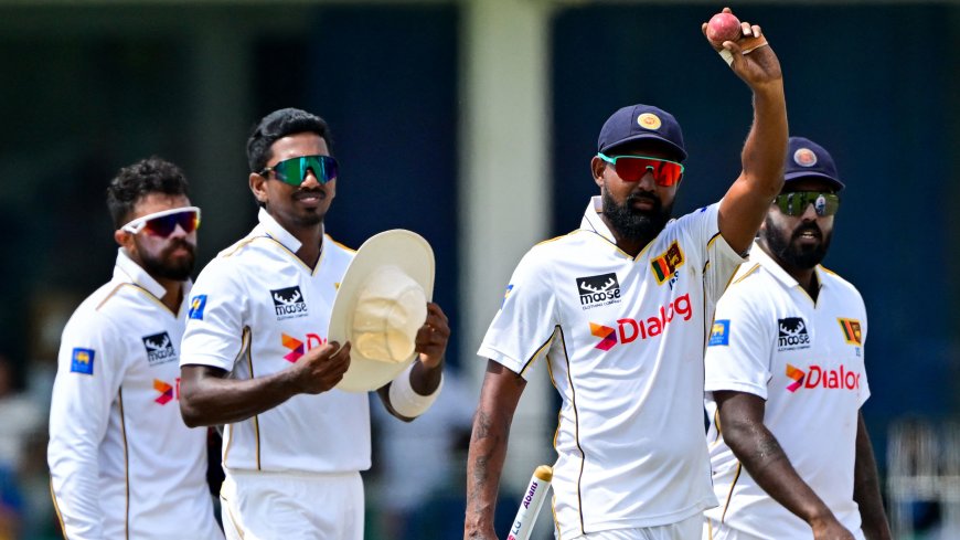 Sri Lanka Beats Bangladesh in Test Series with Jayasuriya's Spin
