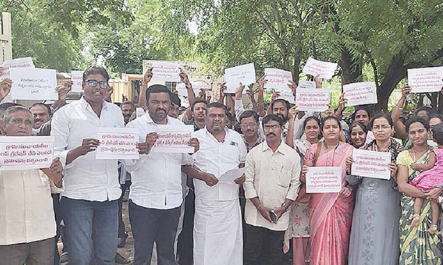 Panchayat Secretaries Seek Relief from Heavy Workload