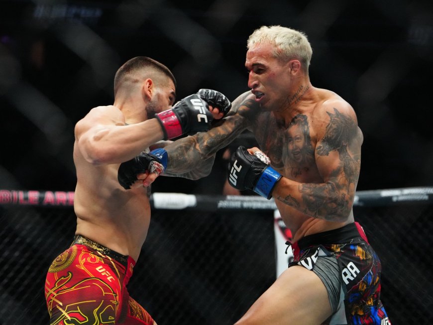 Ilia Topuria Claims UFC Lightweight Title with First-Round Knockout of Charles Oliveira