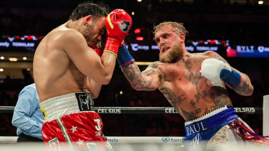 Jake Paul Defeats Julio Cesar Chavez Jr. to Improve Record to 12-1