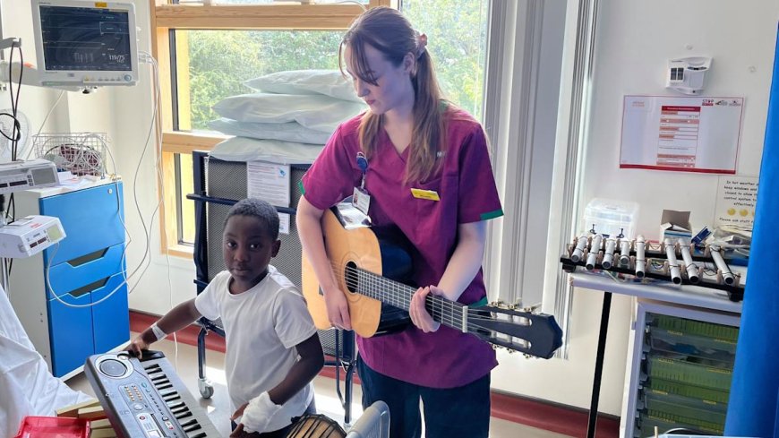 Music Therapy Benefits Young Patients at Local Hospitals