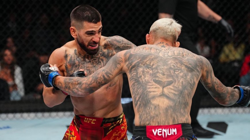 Ilia Topuria Wins UFC Lightweight Title by Knocking Out Charles Oliveira