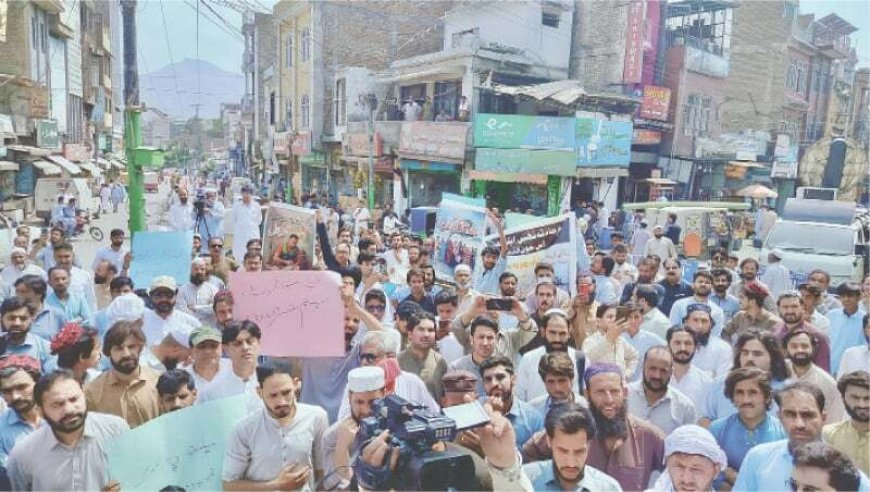 Swat Residents Protest Tragic Deaths in Flooded River