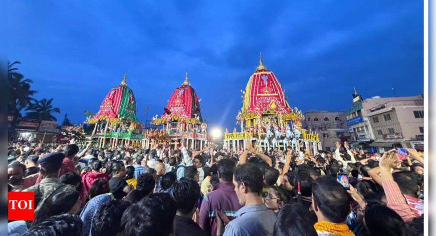 Stampede near Puri’s Gundicha Temple: 3 dead, many injured