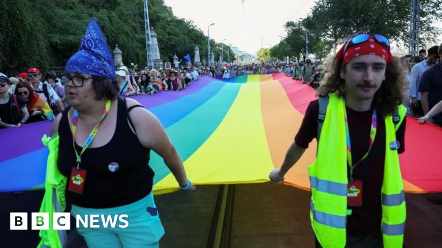 Budapest Pride Draws Thousands in Defiance of Orban's Ban