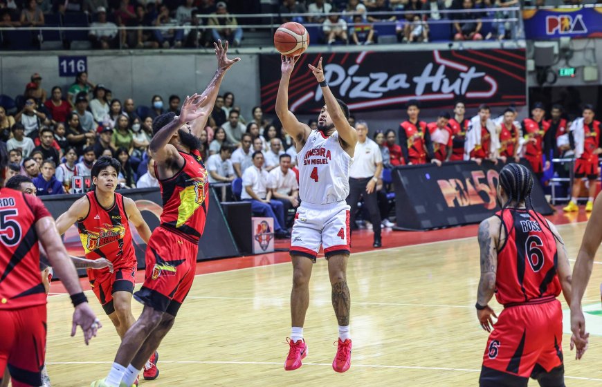RJ Abarrientos shines as Ginebra secures Game 3 victory over San Miguel