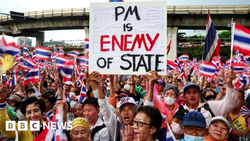 Protests in Bangkok demand resignation of Thai PM Paetongtarn Shinawatra