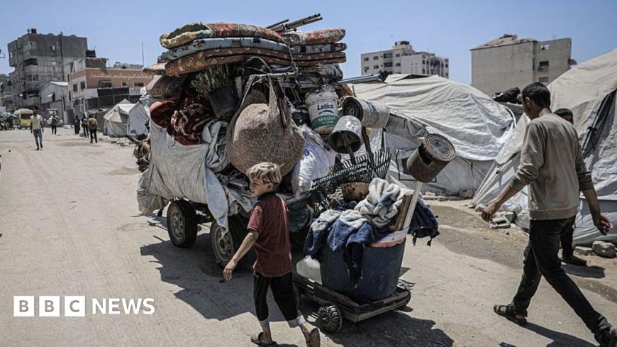 Israel orders evacuations in northern Gaza amid Trump's ceasefire push