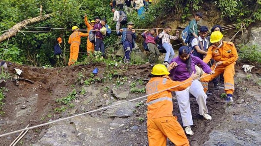 2 Labourers Dead, 7 Missing in Uttarakhand Landslide, Char Dham Yatra Paused