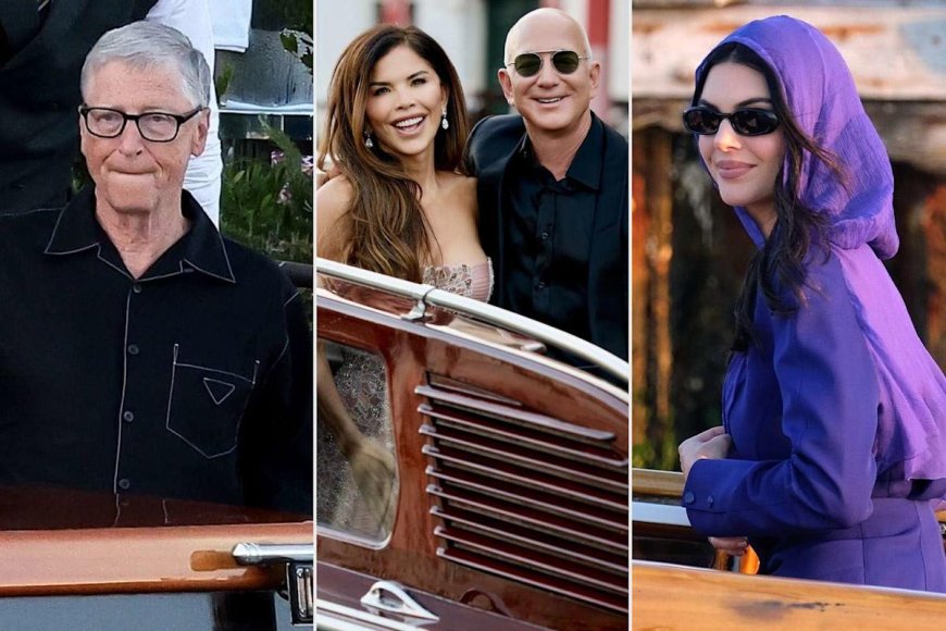 Jeff Bezos and Lauren Sánchez's Fun Wedding Party with Celebrity Guests