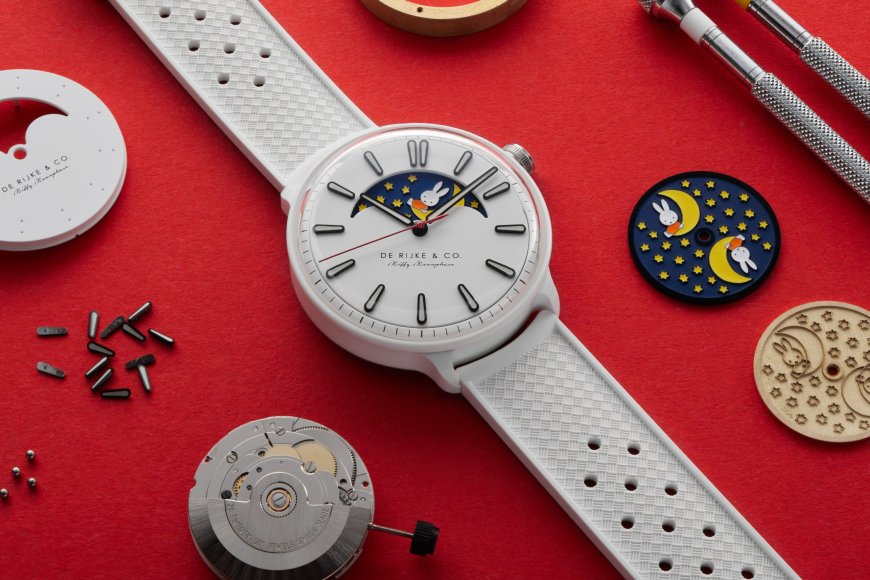 De Rijke & Co's Final Edition of Miffy Moonphase Watch
