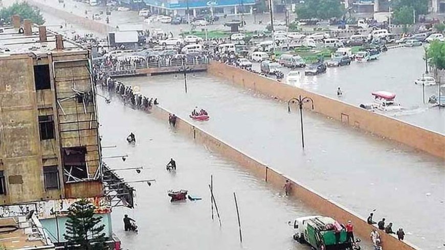 Monsoon rains cause 40 deaths in Punjab and KP with urban flooding threat nationwide